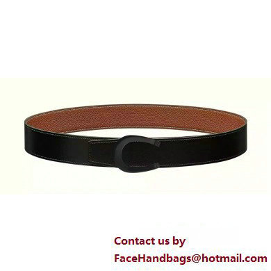 Hermes Luck belt buckle & Reversible leather strap 38 mm 02 2023